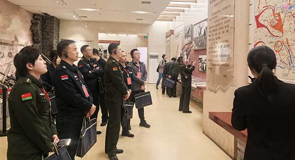 西柏坡培训基地现场教学