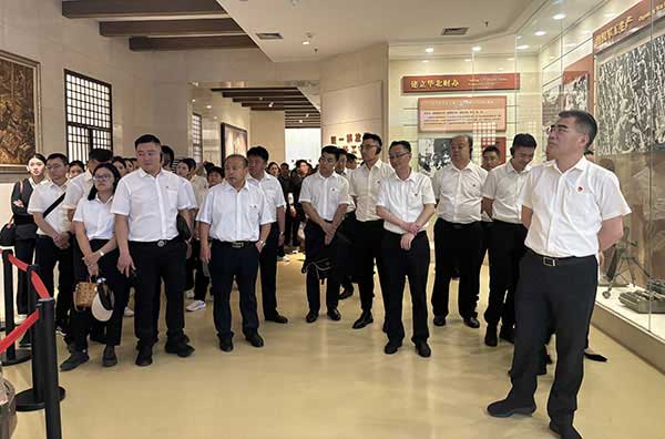 西柏坡现场教学