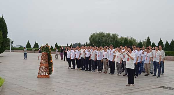 西柏坡红色教育现场教学